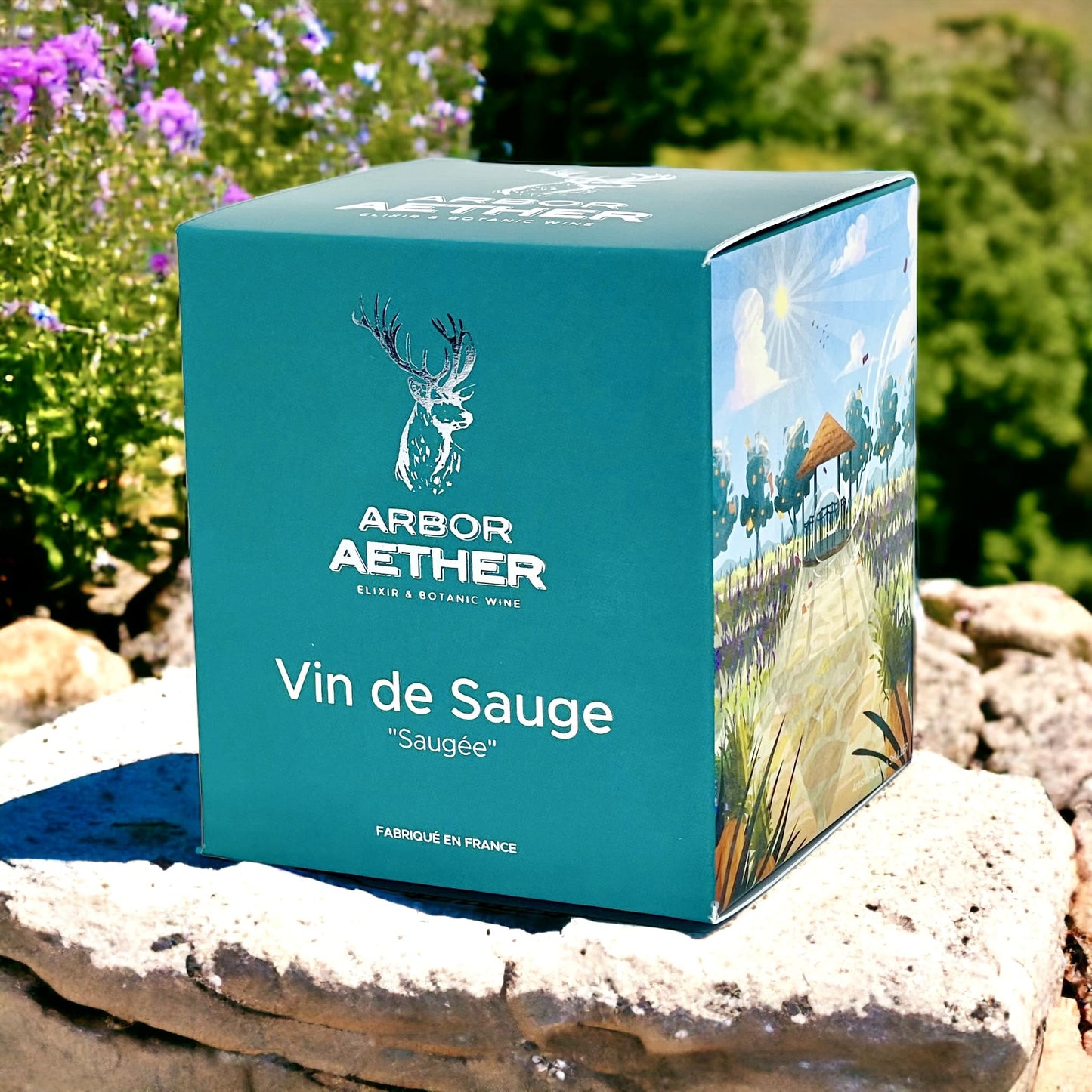 packaging vin de sauge