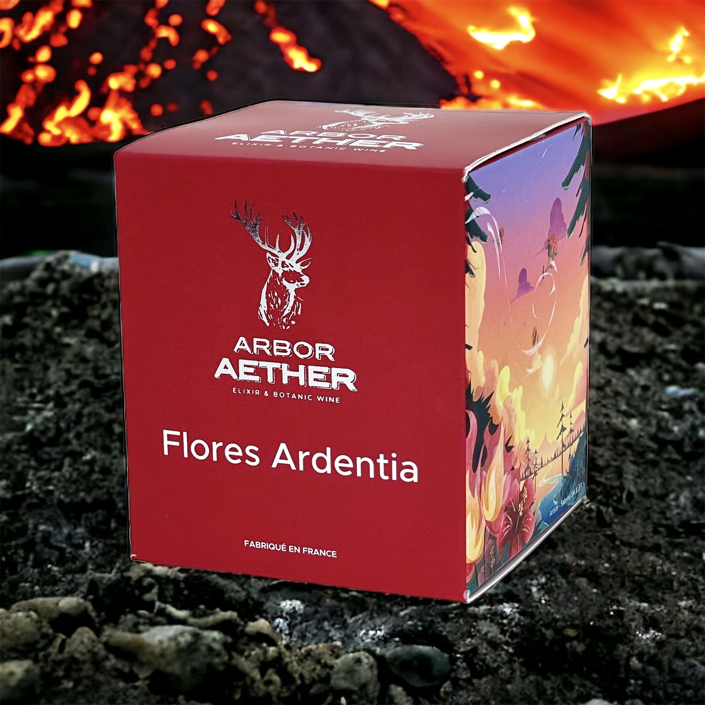 packaging flores ardentia 