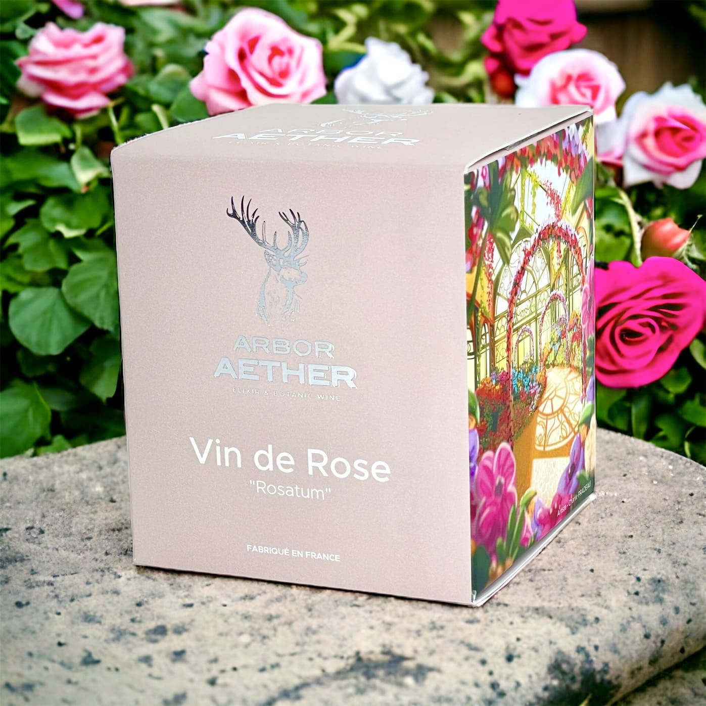 packaging vin de rose